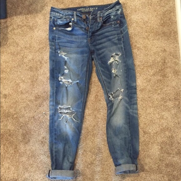 Lot of 6 Jeans American Eagle and Aero - Picture 2 of 7